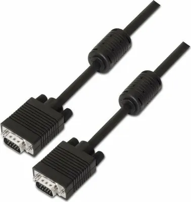 Productafbeelding van AISENS A113-0073, 6 meter, VGA (D-Sub), VGA (D-Sub), Samec, Samec, Zwart