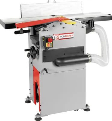 Productafbeelding van Holzmann-Maschinen HOB 260 ABS, professionele vlakfreesmachine met onderstel, geschikt voor gebruik op het elektriciteitsnet, 1500 Watt