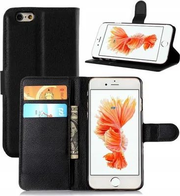 Obrázek produktu pro Pouzdro s klopou pro iPhone 7/8/SE 2020 Černá