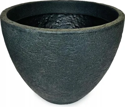 Obrázek produktu pro Květináč Stone antracitový průměr 40 cm