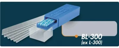 Image de NT Cutter Lames de rechange BL 300 Largeur de lame : 18 mm 6 pièces