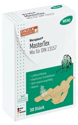 Produktbild von Weroplast MasterTex Mix für DIN 13157 - 2021, 30 Stk
