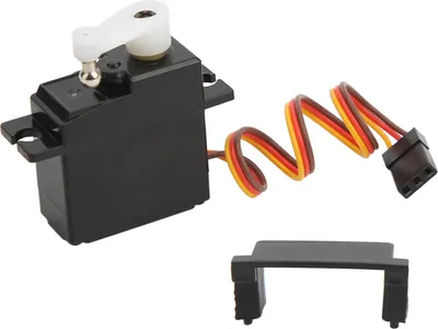 Produktbild von Digital Servo niedrigem Rauschempfindlicher Plastiklenker mit Arm für Wltoys 124016 124017 144010 1/14 RC -Autos