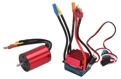 Obrázek produktu pro Sada bezkartáčového motoru a regulátoru 3600 KV, 35 A pro RC modely aut v měřítku 1:14 a 1:16