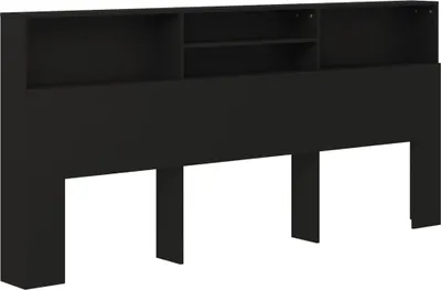 Zdjęcie produktu dla VidaXL 811899, Czarny, Drewno, 2200 mm, 103,5 cm, 190 mm