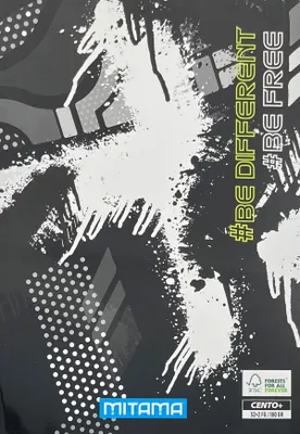 Produktbild von Notizbuch "Fantasiefarben", A4+, quadratisch, 52+2 Blatt, BDBF, MITAMA 62164-90053