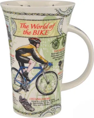 Produktbild von Dunoon Jumbobecher Glencoe The World of the Bike Fahrrad für 500ml Formano WA