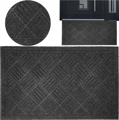 Produktbild von Deco4Home Fußmatte Kiri 60x90 Grau