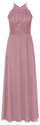 Produktbild von APART Fashion Damen-Abendkleid, Besticktes Kleid aus Spitze und Chiffon, ärmello