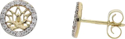 Produktbild von JuwelmaLux Ohrstecker 333 Gold mit Zirkonia JL39-06-0245