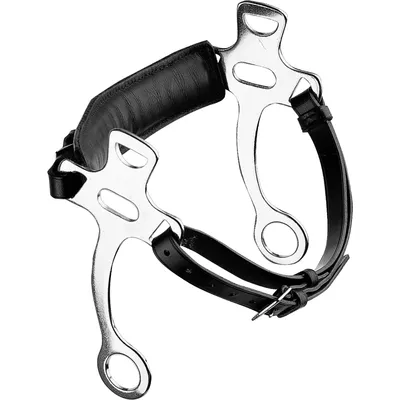 Produktbild von Sprenger Hackamore Nasenriemen Leder Schwarz