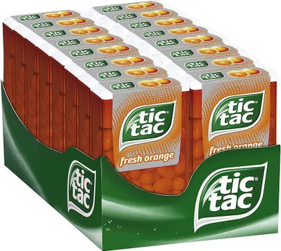 Produktbild von Ferrero Tic Tac Orange 100er Big-Pack (16 x 49g Packung)