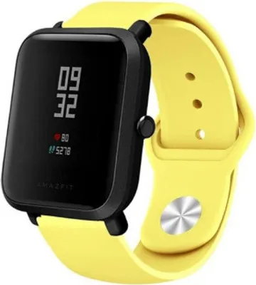 Produktbild von Strap-it Xiaomi Amazfit Bip Sportarmband (Gelb)