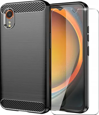 Obrázek produktu pro Pouzdro pro Samsung Galaxy Xcover 7 Pancerne Carbon CASE + sklo 9H