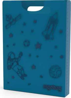 Immagine prodotto di ergobag scatola per quaderni Folder Box With Carrying Handle Astronaut blu