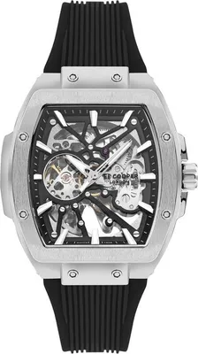 Produktbild von Herrenuhr LEE COOPER LC07979.351 schwarzes modisches Skelett