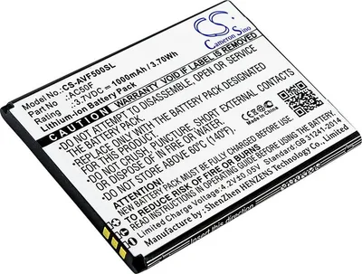 Image de TECHTEK Batterie compatible avec [Archos] 50F NEON remplace AC50F, pour AC50FNEV