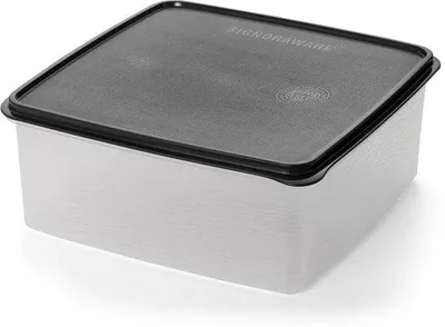 Obrázek produktu pro Vzduchotěsné plastové přepravní boxy s víky – 12 qt stohovatelné přepravní boxy na potraviny, krmivo pro zvířata, rýži