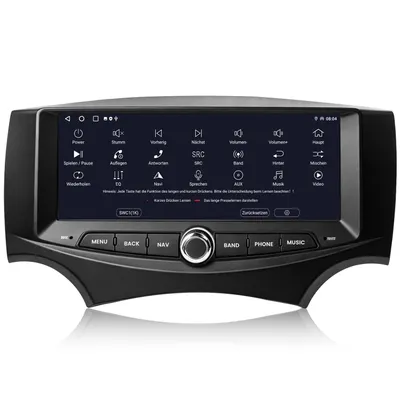 Image de Autoradio pour Ford Ka (2008-2014), compatible CarPlay, Android Auto, avec WiFi, GPS, navigation, RDS, DSP, DAB+, Bluetooth, 2 Go de RAM et 64 Go de stockage