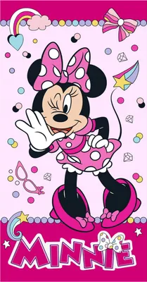 Produktbild von Handtuch - 70x140 cm - Minnie Maus ( 110060)