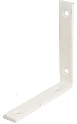 Produktbild von Alberts Balkenwinkel schmal weiß kunststoffbeschichtet 120 x 120 x 20 mm  20er Set
