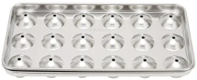 Eiswürfelform aus 304 Edelstahl, kugelförmig, 18 Stück