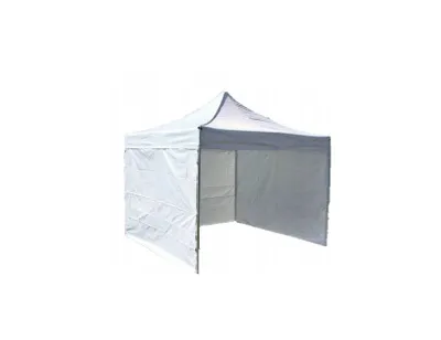 Produktbild von Ekspand | Partyzelt 3x3m - Weiß - Faltbar - Ideal für Gartenfeste - Wetterfest und Stabil