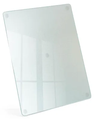 Produktbild von Sicherheitsglas 52x40cm - ESG Glasplatte - Klar Transparent - Möbelglas - Tischplatte Zuschnitt