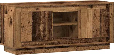 Zdjęcie produktu dla vidaXL Szafka pod telewizor z drewna odzyskanego 102 x 35 x 45 cm materiał drewnopochodny