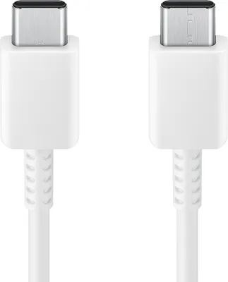 Productafbeelding van Samsung Originele USB-C naar USB-C kabel - 3A - 1.8 meter - Wit
