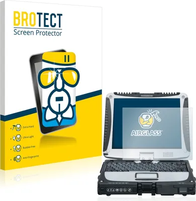 Produktbild von BROTECT Schutzglas für Panasonic Toughbook CF-19 Schutzfolie Panzer Folie Glas Display Schutz klar