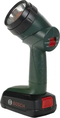 Produktbild von Bosch Klein Elektronische Taschenlampe, 2 Modi, 4 Farbfilter, Schwenkkopf, Ab 3 Jahren
