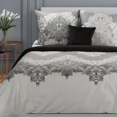 Obrázek produktu pro Eurofirany ložní prádlo sada Ložní prádlo Renforce DIVA 18 160x200 cm 3 TLG SET: s 2 povlaky na polštáře 70x80 cm