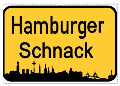 Produktbild von Hamburger Schnack (Wandkalender 2027 DIN A3 quer), CALVENDO Monatskalender