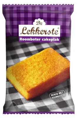 Produktbild von De Lekkerste Roomboter Cakeplak 16 x 90g (Butter-Kuchen-Scheibe)