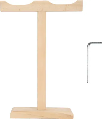 Immagine prodotto di Telaio di sostegno per pappagalli, uccelli, bastone di addestramento fisso in legno, accessori per esercizi di gioco
