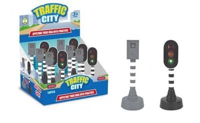 Image de Modèle de panneau de signalisation avec lumière, 2xAG13 incl.