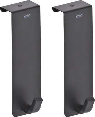 Zdjęcie produktu dla Kela 22240, Wewnętrzna, Uniwersalny hak, Czarny, Metal, 130 mm, 40 mm