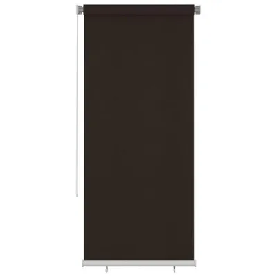 Image de vidaXL Store extérieur 100x230 cm brun HDPE
