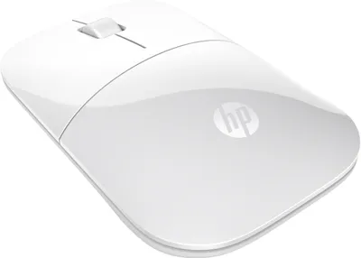 Zdjęcie produktu dla HP Mysz bezprzewodowa Z3700, biała, Oburęczny, Optyczny, RF Wireless, 1200 DPI, Biały