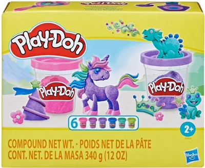 Produktbild von Play Doh Sparkle Collection Glitzer Knete