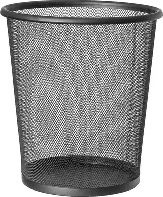 Image de Poubelle robuste en acier inoxydable de 12 litres pour la cuisine ou le bureau