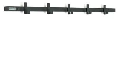 Produktbild von Moderner Kleiderständer Dag 80 cm SCHWARZ MATT für den Eingangsbereich, den Flur oder den Vorraum