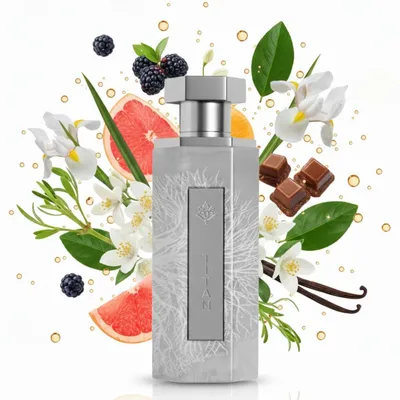 Produktbild von REEF Titan Eau de Parfum – Premium Unisex Parfum mit Amber, Leder & Gewürzen – Kraftvoller Luxusduft – Langanhaltender eleganter Duft für Damen & Herren - 200 ml