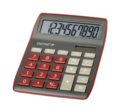 Produktbild von GENIE 840DR Solar Tischrechner Rechenmaschine Rechner Bürorechner Taschenrechner