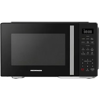 Obrázek produktu pro Heinner HMW-MD23AFBK, Pracovní deska, Mikrovlnná trouba s grilem, 23 l, 900 W, Vestavěný displej, LED