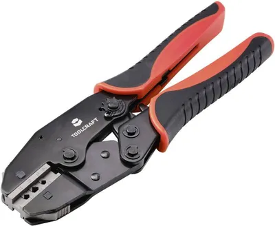 Produktbild von TOOLCRAFT TO-7827786 Crimpzangen-Set 280 mm Inkl. Crimpsortiment mit Koffer 1 Set