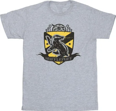 Produktbild von Harry Potter - "Hufflepuff" T-Shirt für Herren BI30811 (XXL) (Grau)