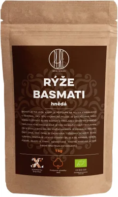 Obrázek produktu pro Rýže, hnědá, Basmati 1kg