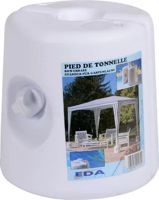 Produktbild von EDA Pavillonfuß Kunststoff zum Befüllen weiß
